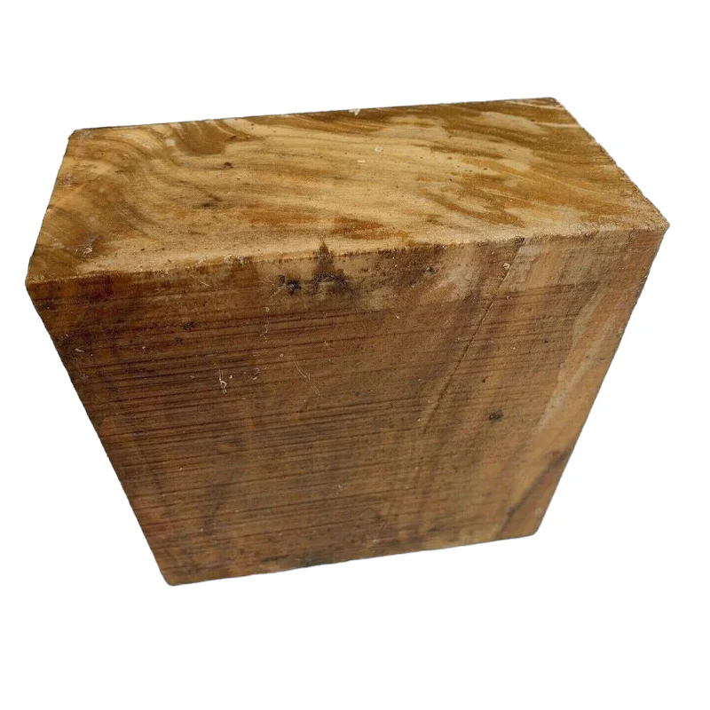 Italian Olive Wood Block 8"x8"x3"
