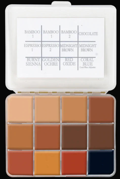 On Set Skin Illustrator Dark Fleshtone Palette