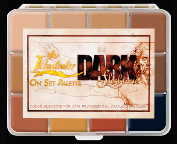 On Set Skin Illustrator Dark Fleshtone Palette - Image 2