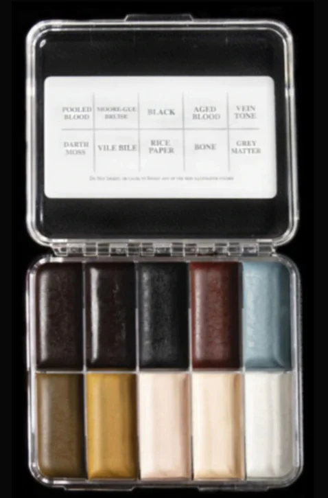 On Set Skin Illustrator Zombie Palette