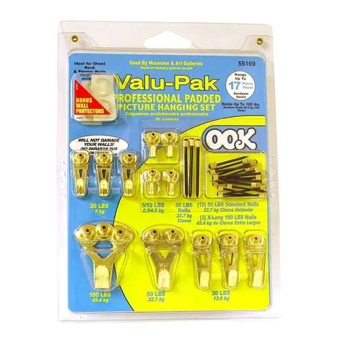 Padded Professional Picture Hanging Valu-Pak