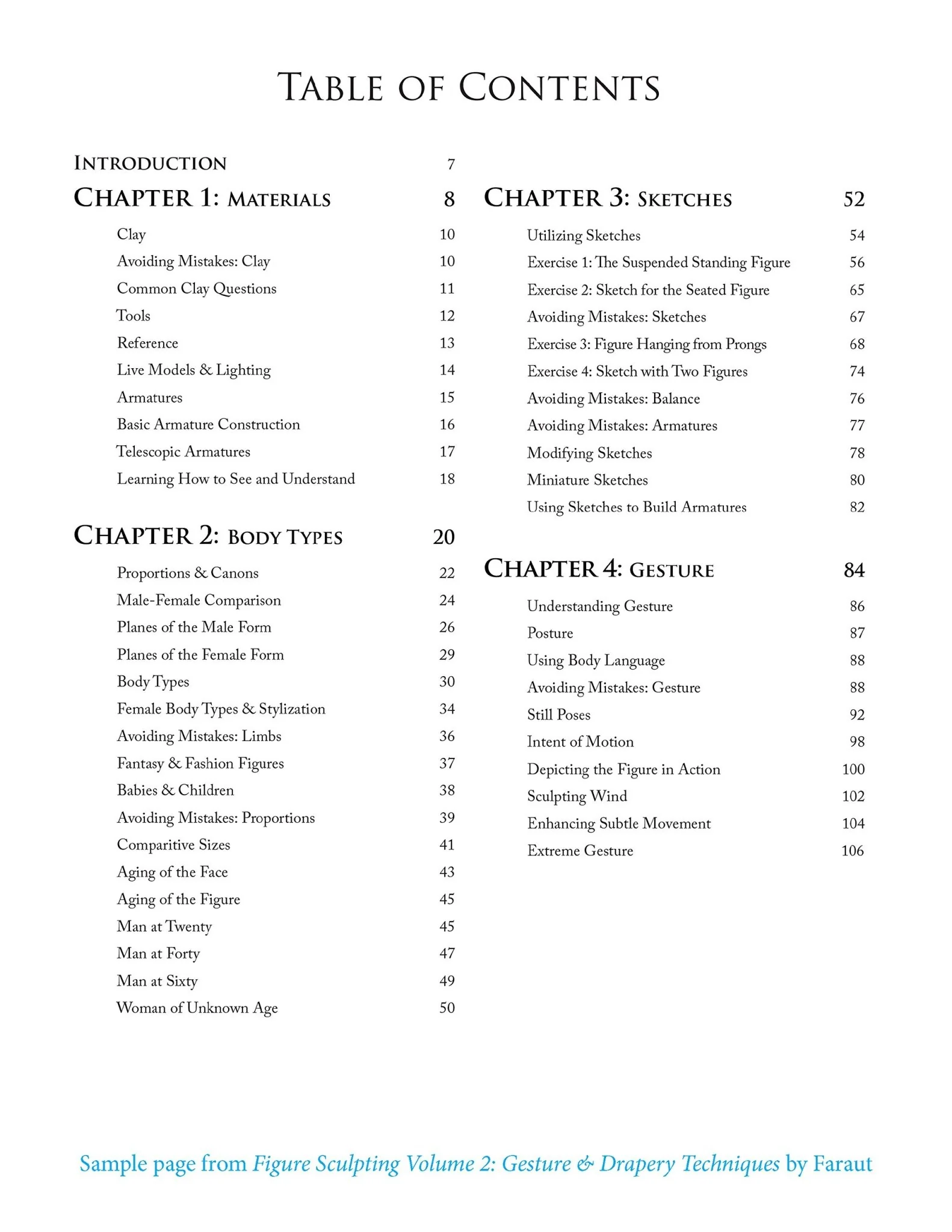 Figure Sculpting Volume 2 Faraut Book - Image 3