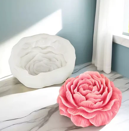 Peony Silicone Mold Large