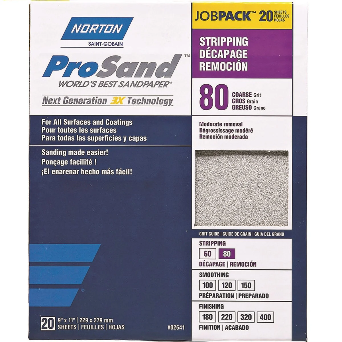 Pro Sand Aluminum Oxide Sandpaper Sheets - Image 6