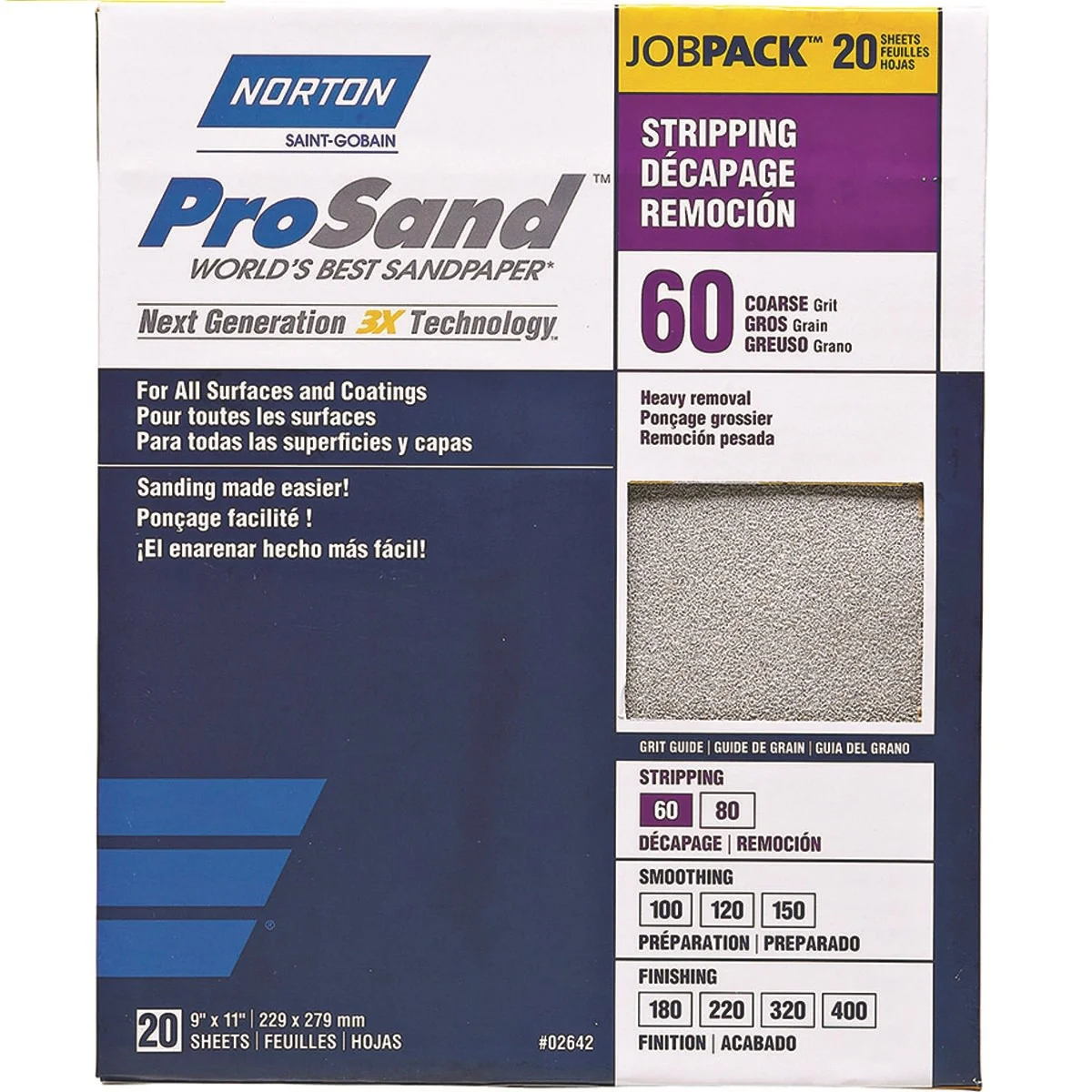 Pro Sand Aluminum Oxide Sandpaper Sheets - Image 7