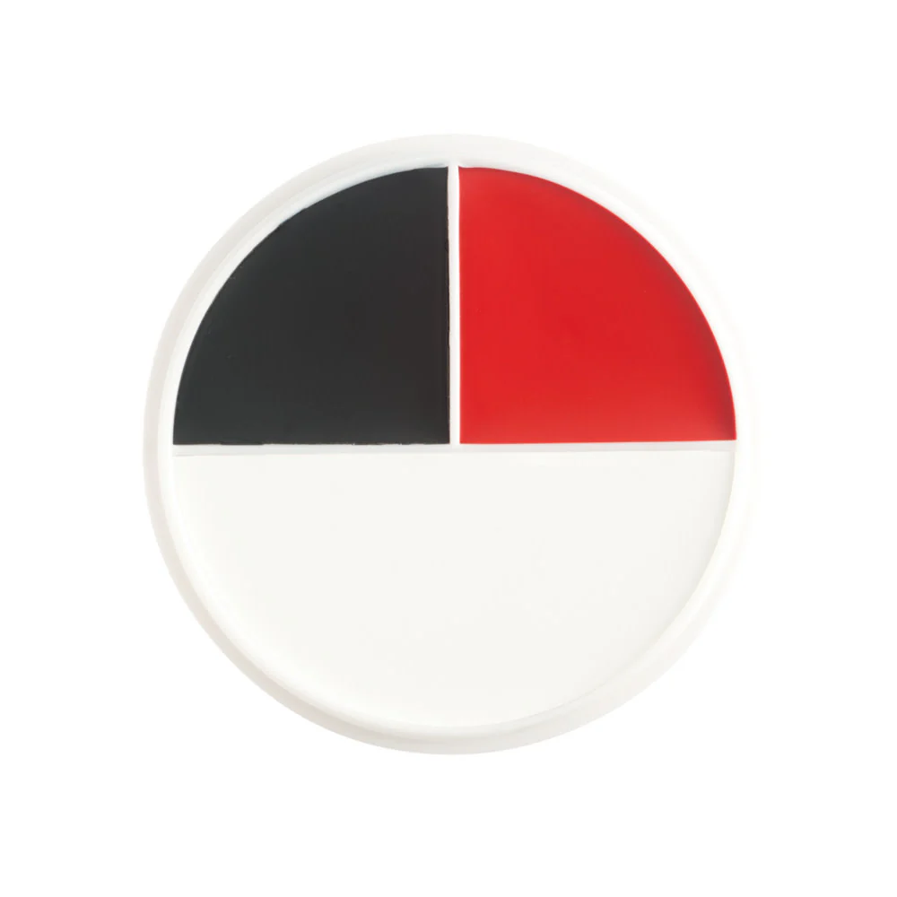 Red White Black Color Wheel 28gm - Image 2