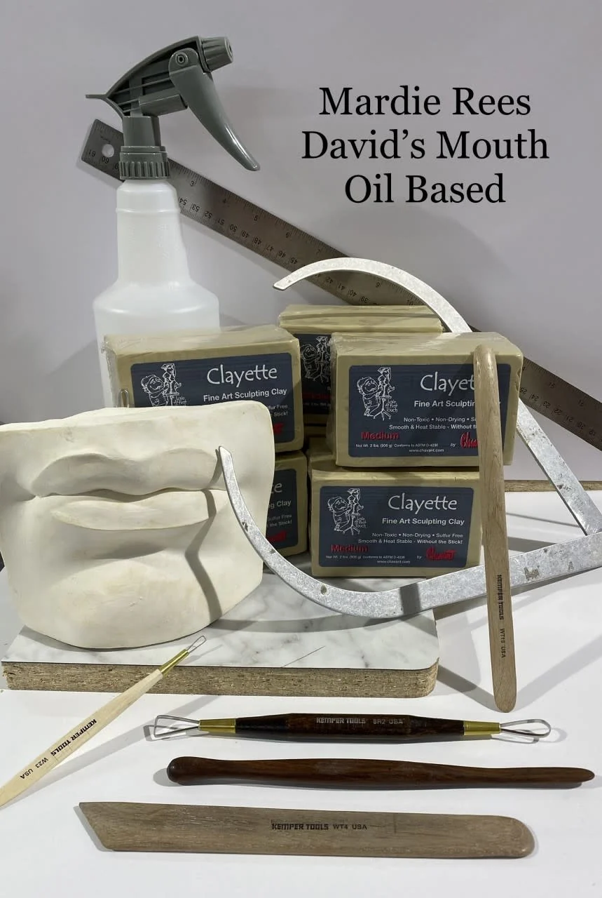 Mardie Rees David Mouth Sculpting Kit - Oil Based - Image 2