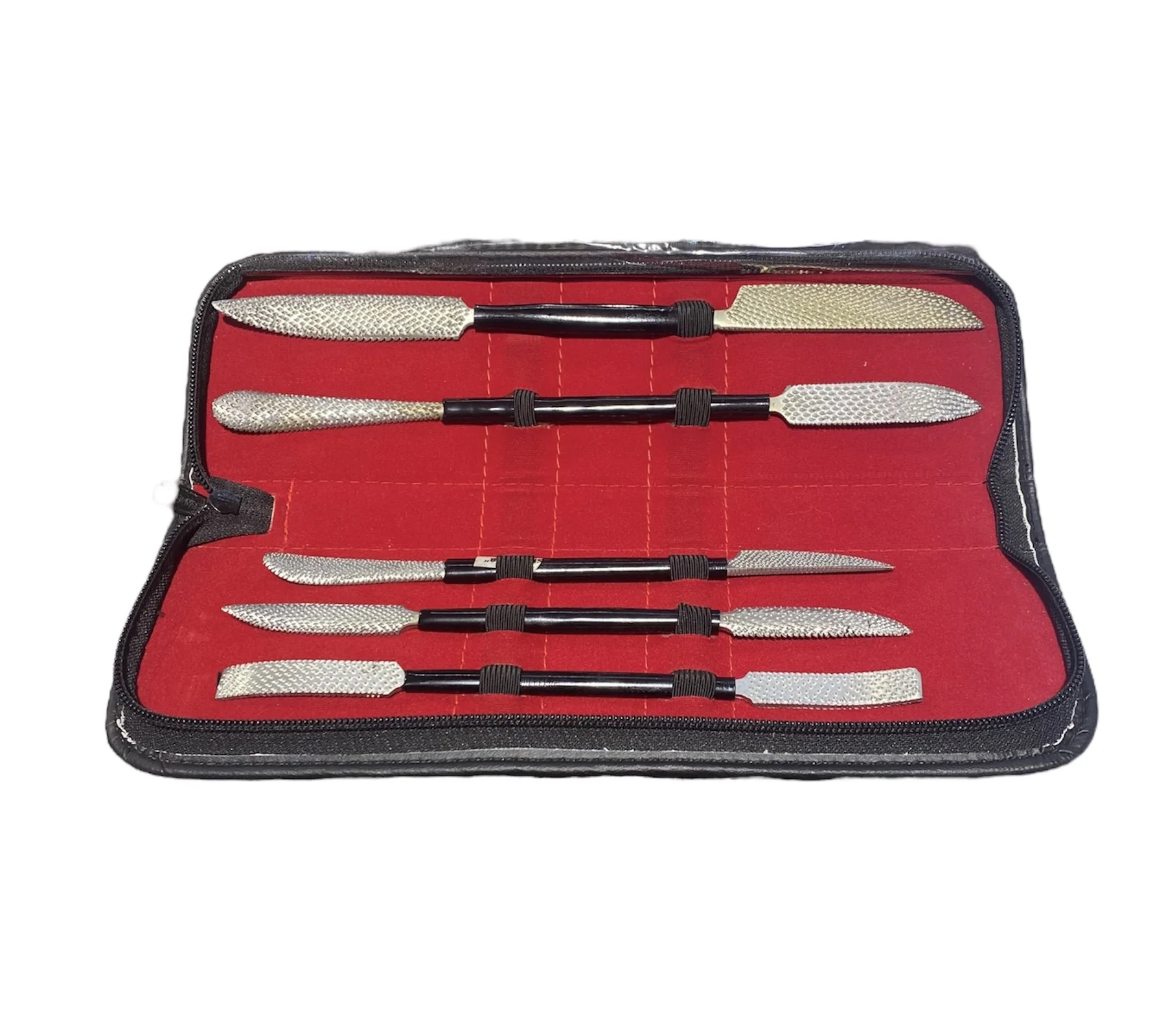 Stainless Steel Rifflers Set of 5 - Image 4