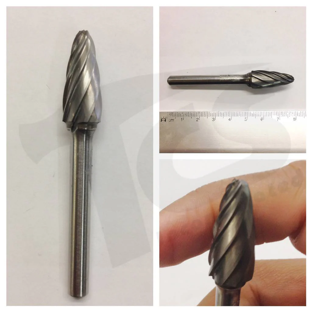 Round Tree Aluma Cut Carbide Burr SF-4 - Image 2