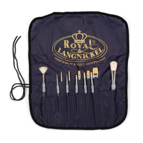 Royal Artist 12pc Brush Set - Soft-Grip Handles