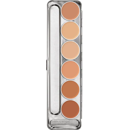 Rubber Mask Grease Palette 6 Color Standard