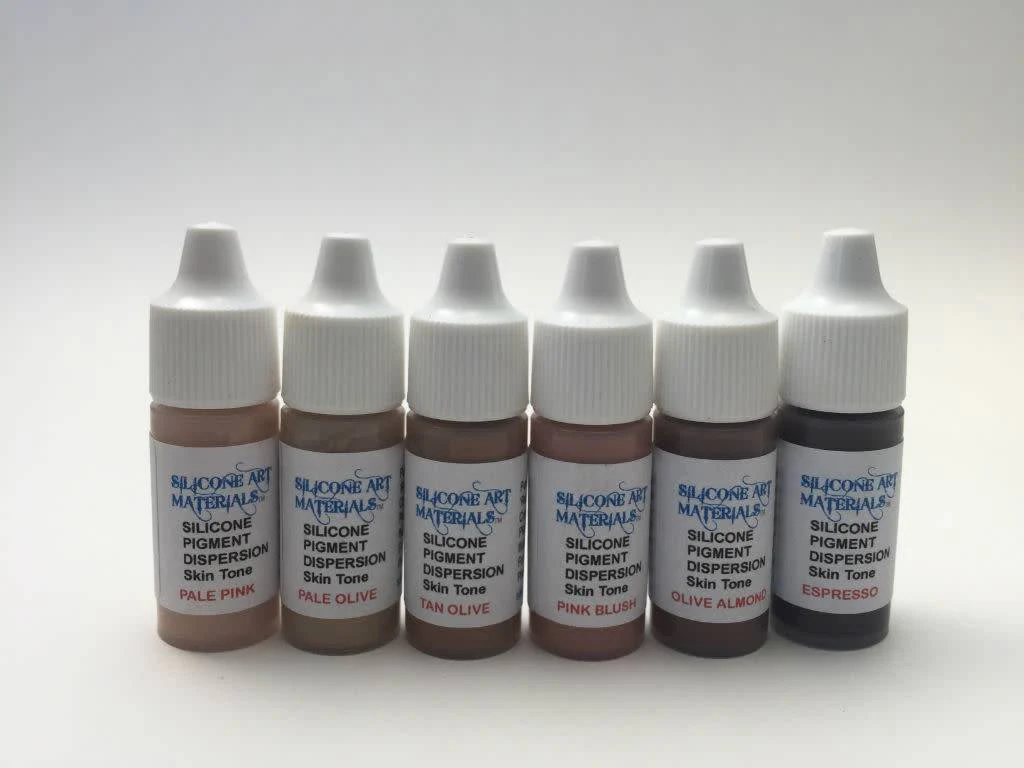 Silicone Dispersion Skin Tone 7ml Set (6 Skin Tones) - Image 6
