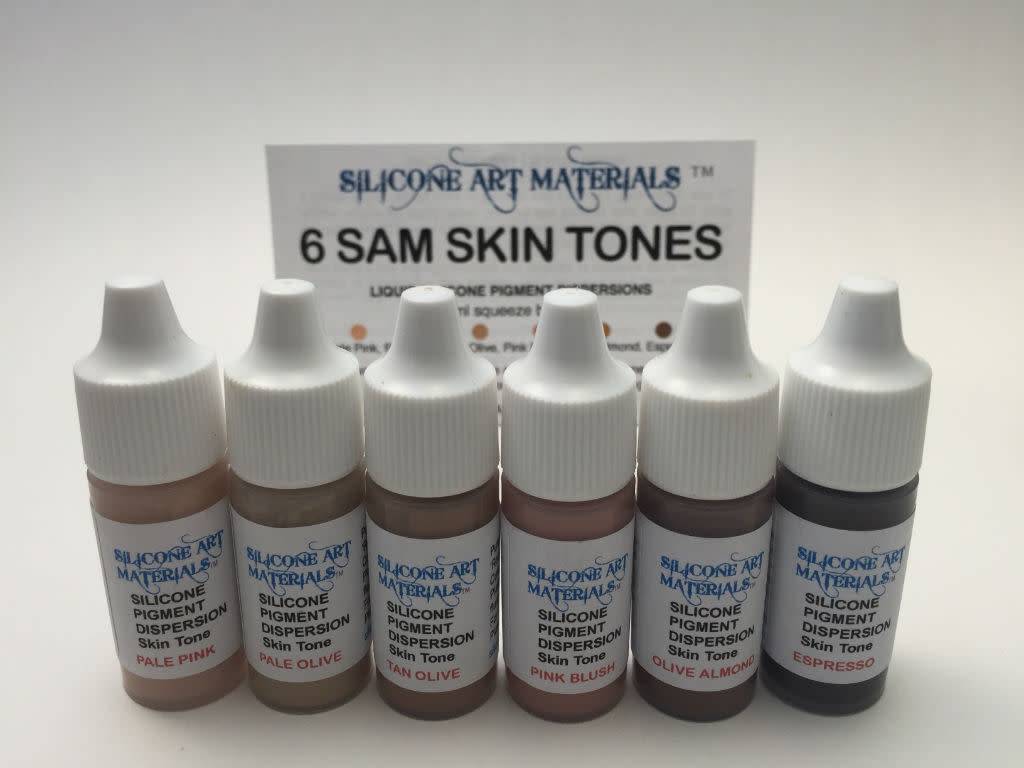 Silicone Dispersion Skin Tone 7ml Set (6 Skin Tones) - Image 9