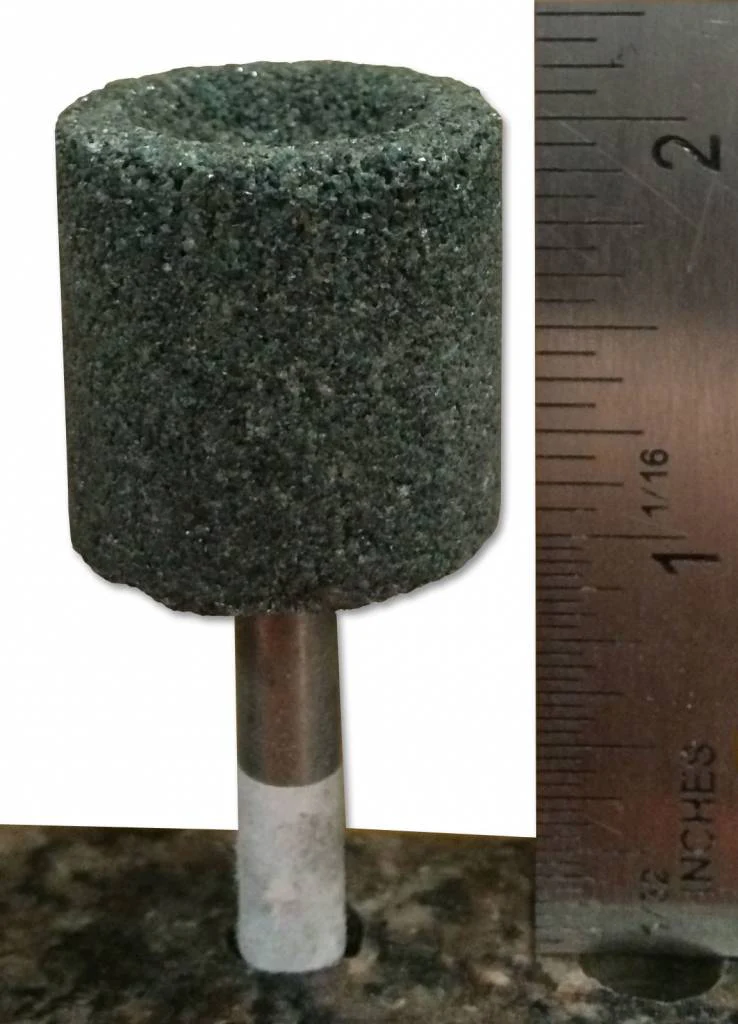Silicon Carbide Mounted Stone #38 (1/4'' Shank)