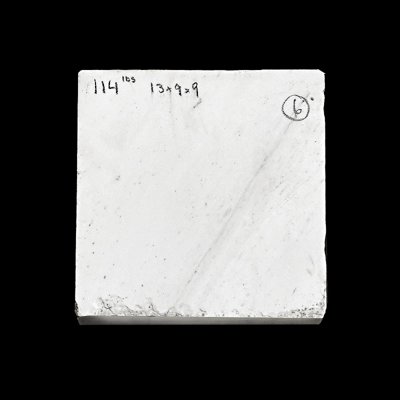 Sivec - Macedonian White Marble 13x9x9 112lbs