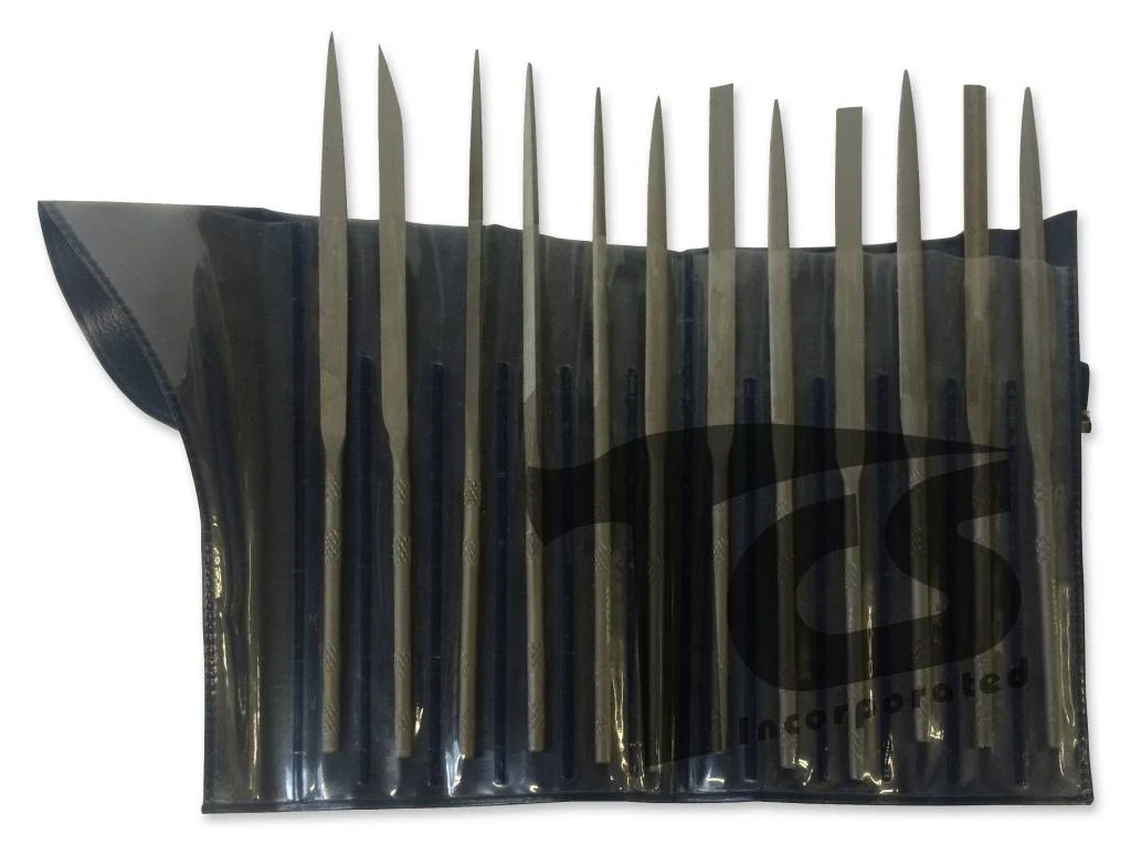 Small Steel Needle File Set Fine 12pc - Image 2