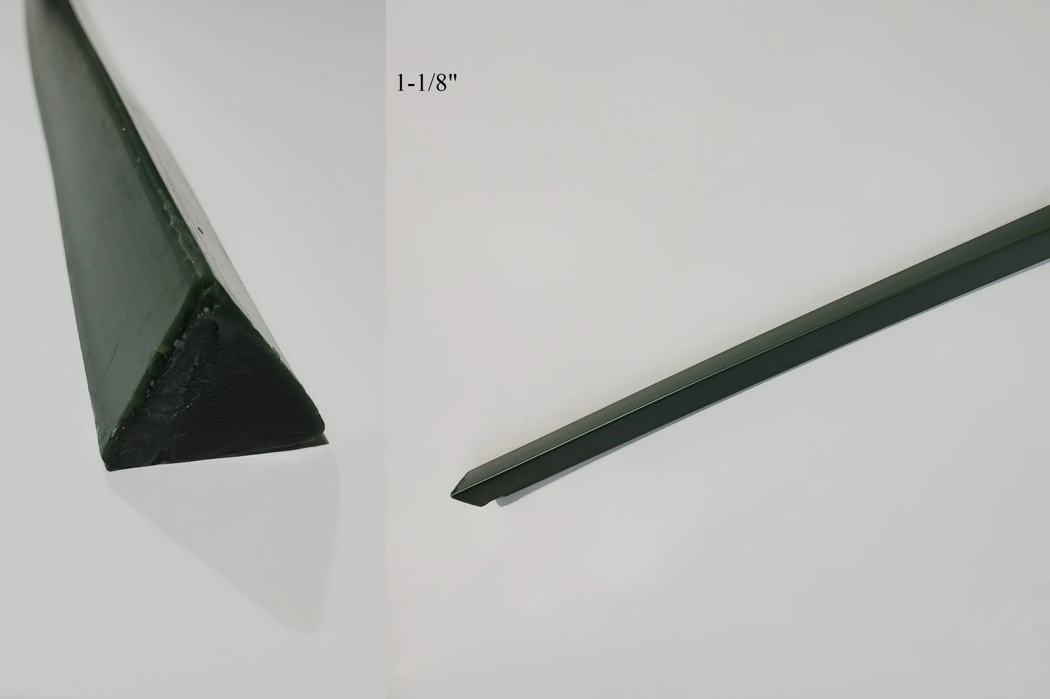 Wax Sprue Green Triangle Solid 1-1/8" 62lb Case