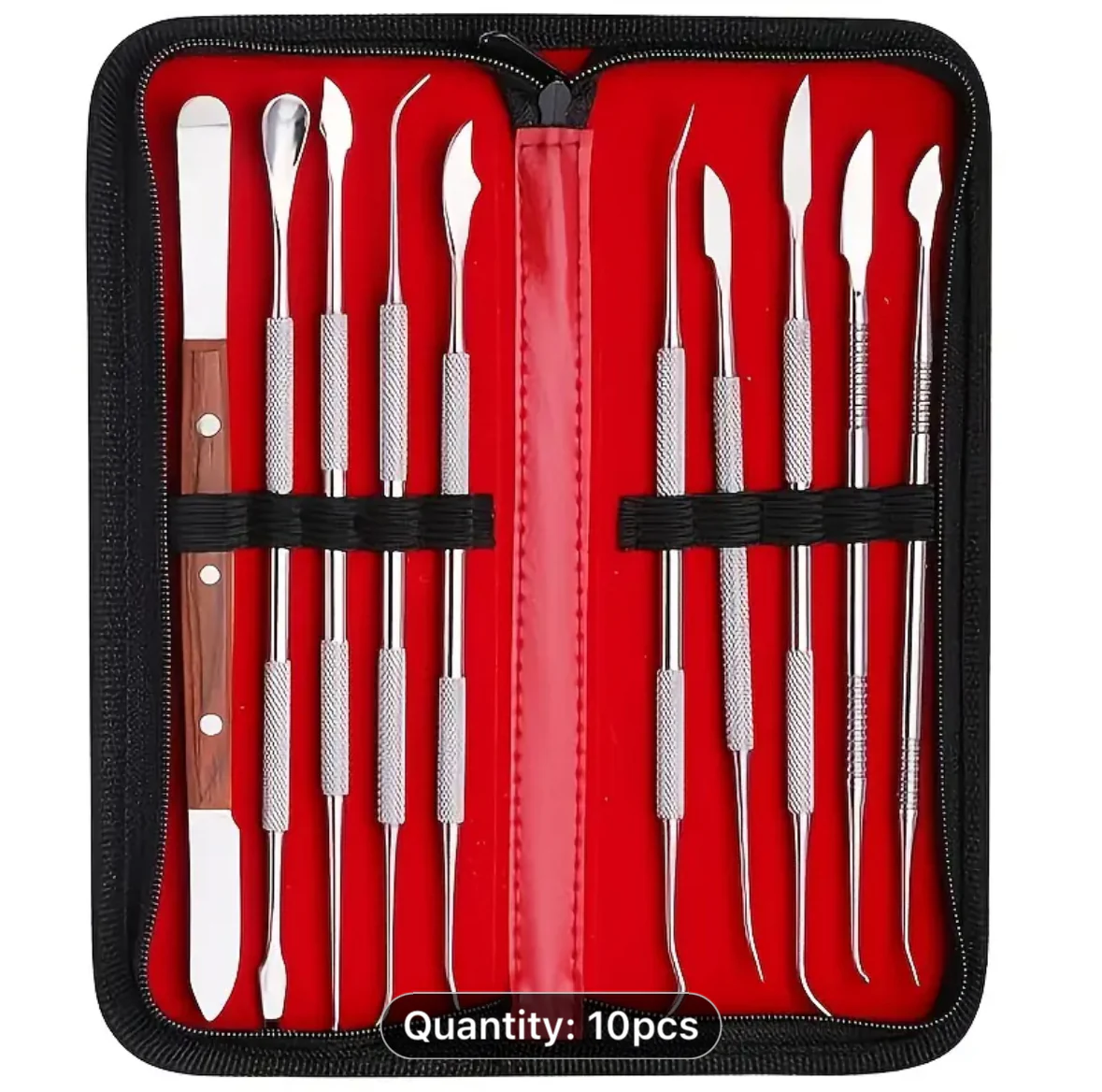 Stainless Steel Carving Tool Set 10pc