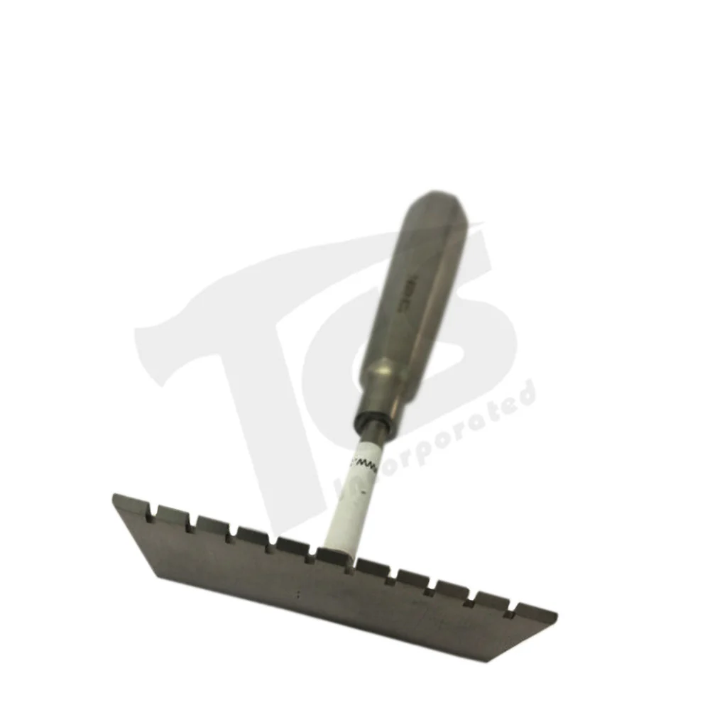 Stainless Rake 2 1/2in Flat Teeth 432842012 - Image 2