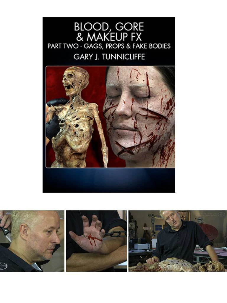 Blood,Gore,Makeup FX Part 2 Tunnicliffe DVD - Image 2