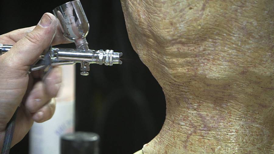 Painting Prosthetic Makeup Appliances - Foam Latex & Silicone Fuller DVD - Image 3