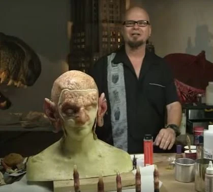 Painting Prosthetic Makeup Appliances - Foam Latex & Silicone Fuller DVD - Image 4