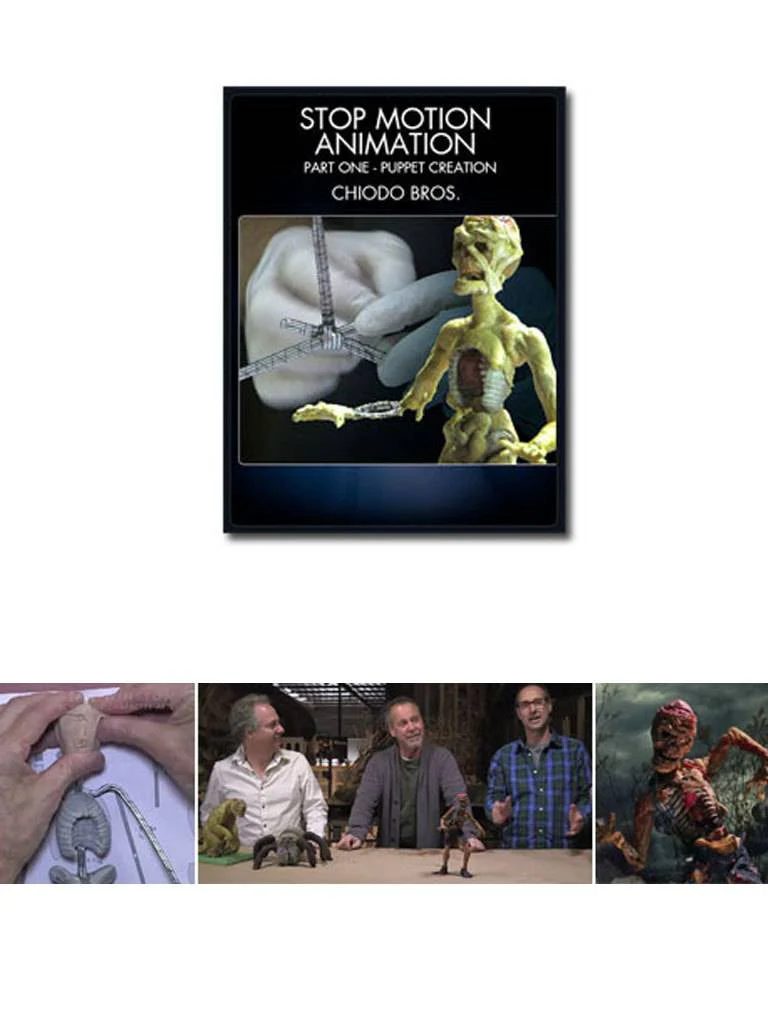Stop Motion Animation Part 1 Chiodo Bros DVD