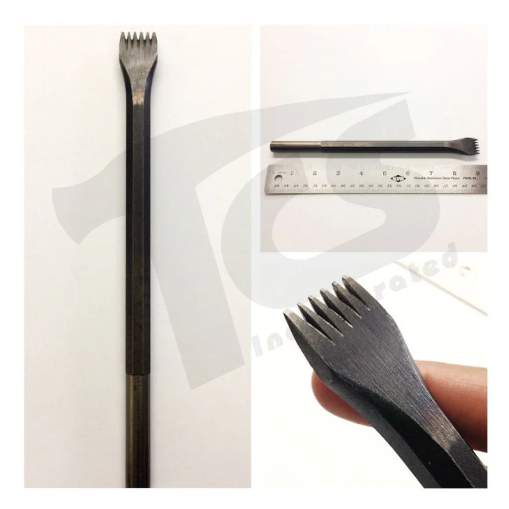 Steel Pneumatic Tooth Chisels (1/2" Shank) - Image 12