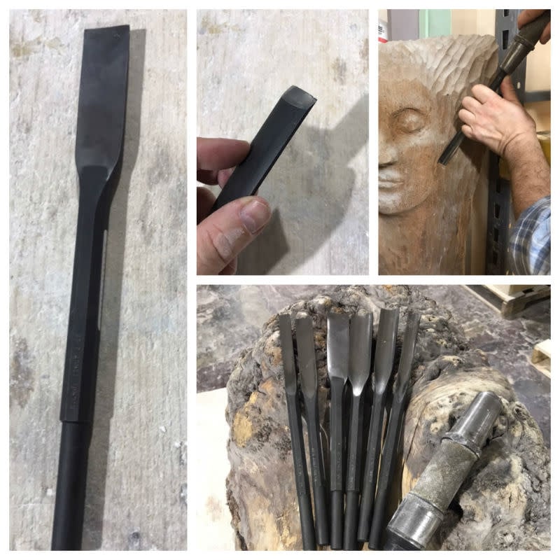 Steel Pneumatic Wood Carving Gouges #3 - Image 3