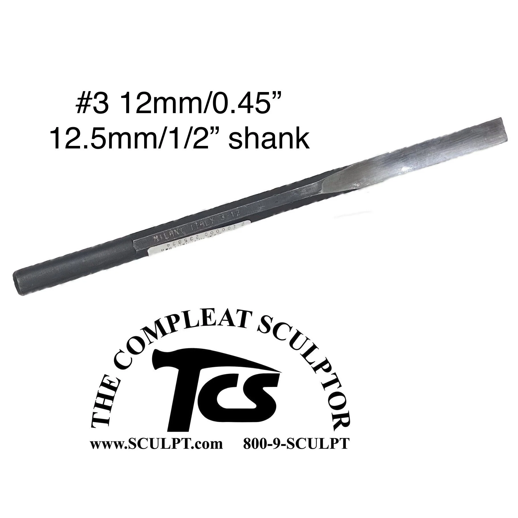 Steel Pneumatic Wood Carving Gouges #3 - Image 5