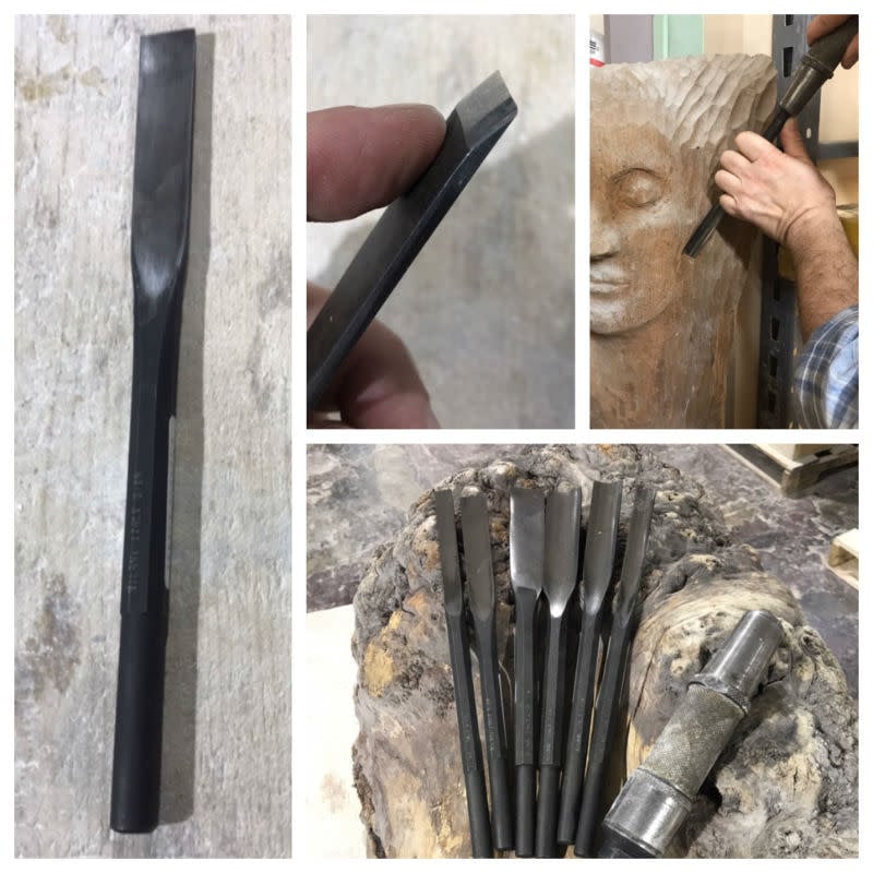 Steel Pneumatic Wood Carving Gouges #3 - Image 6