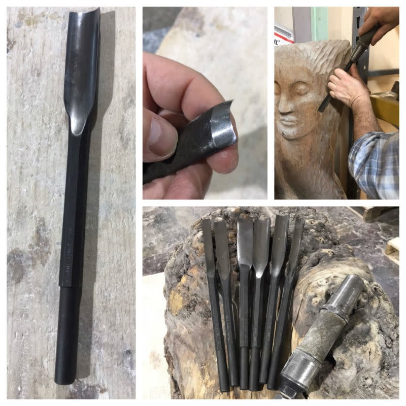Steel Pneumatic Wood Carving Gouges #7 - Image 3