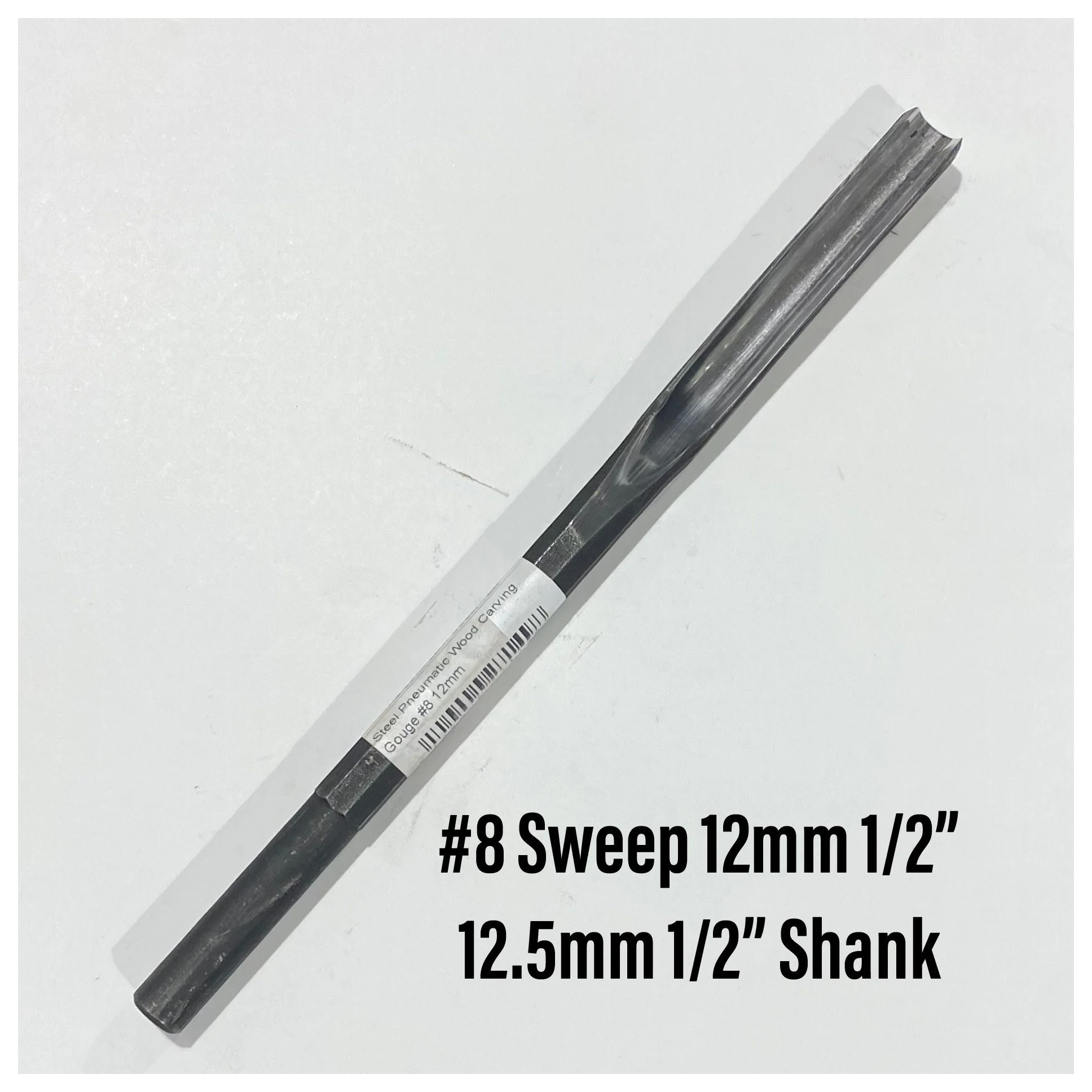 Steel Pneumatic Wood Carving Gouges #8 - Image 3