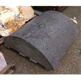 Reddish Brown Granitic Porphery 31.5''x31.5''x11'' 750lb Stone - Image 2