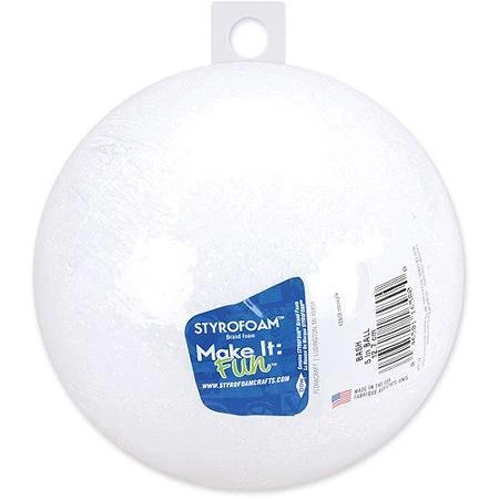 Styrofoam Ball 5'' - Image 2