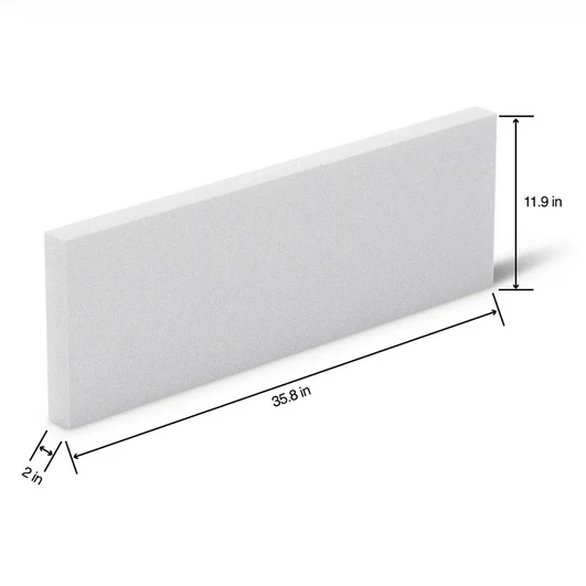 Styrofoam Sheet 36''x12''x2''