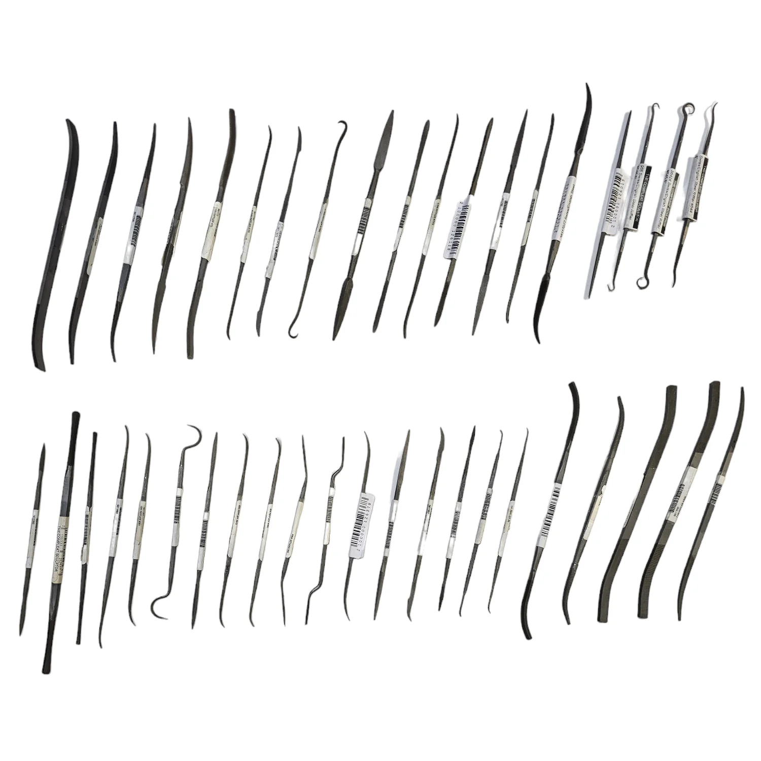 Swiss/English Steel Rifflers