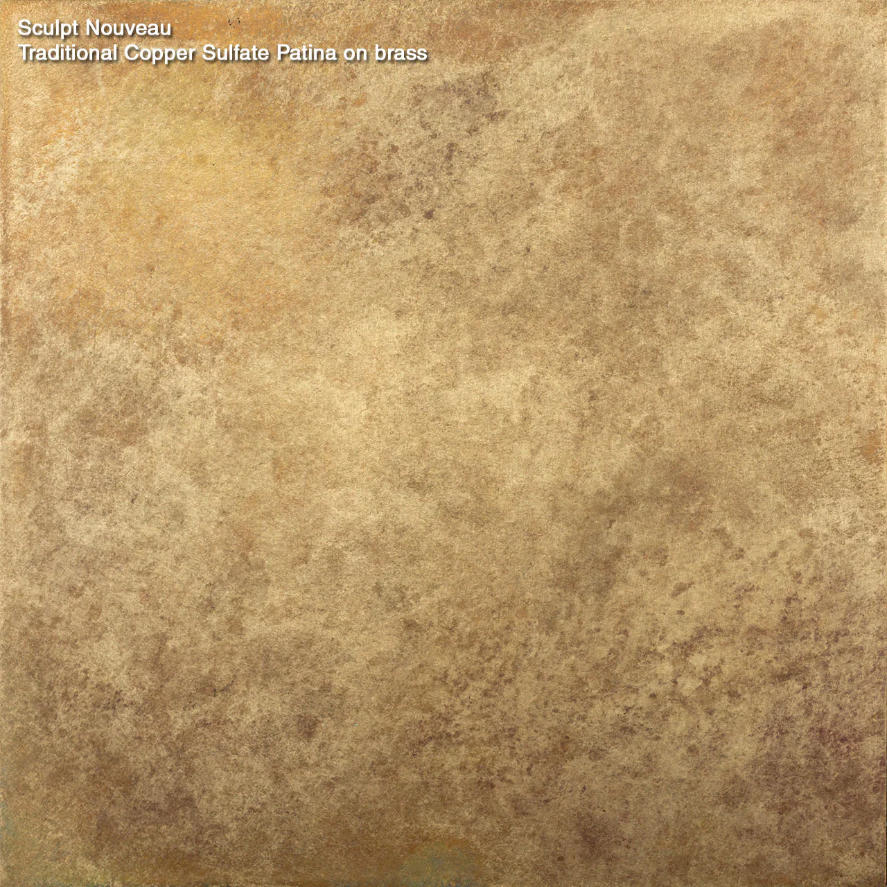 Traditional Copper Sulfate Patina