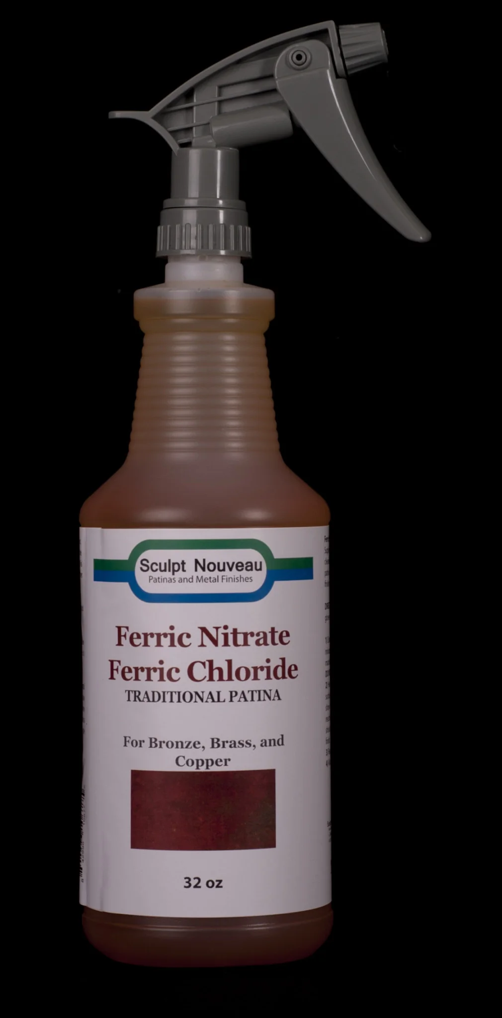 Traditional Ferric Nitrate/Ferric Chloride Patina - Image 3