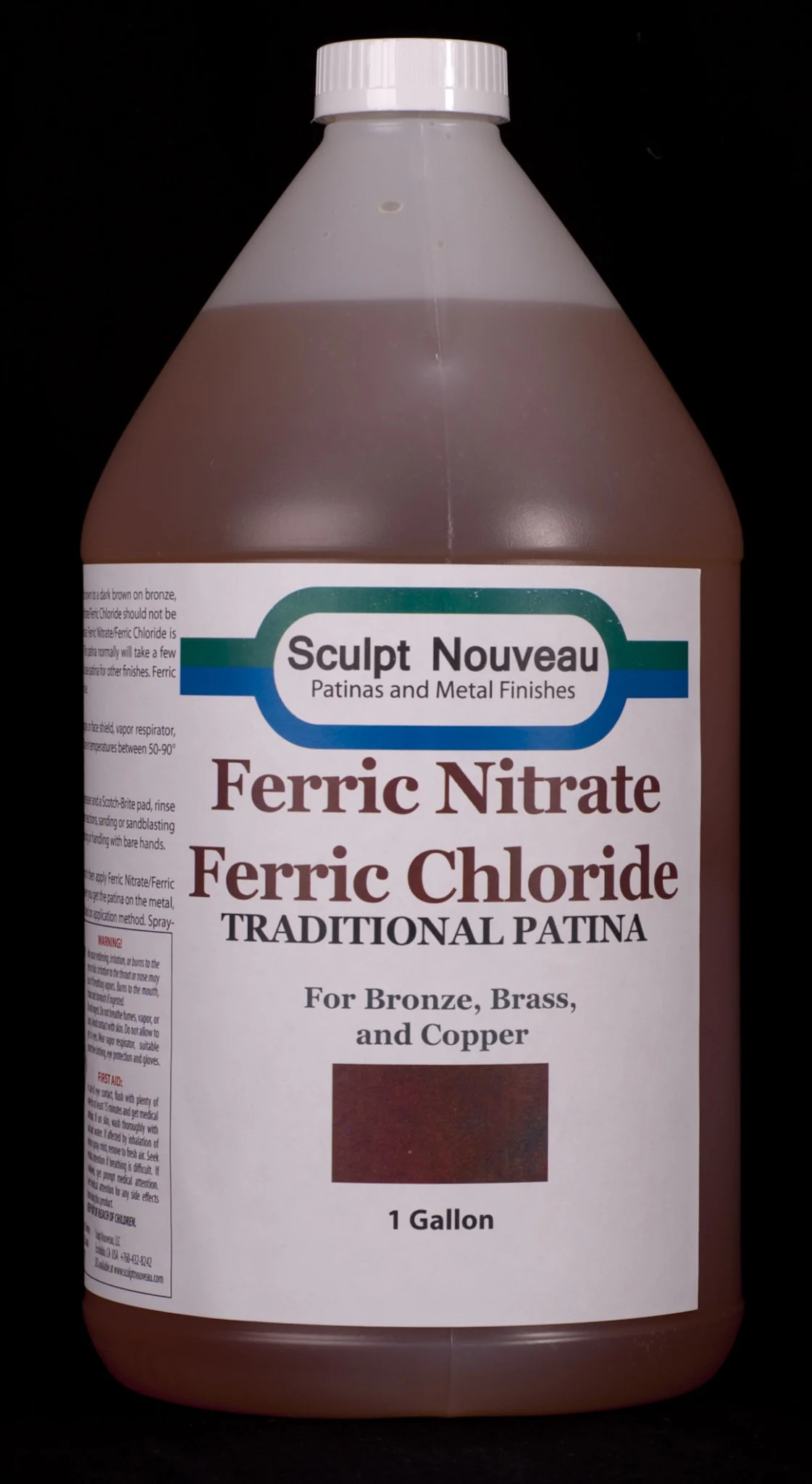 Traditional Ferric Nitrate/Ferric Chloride Patina - Image 4