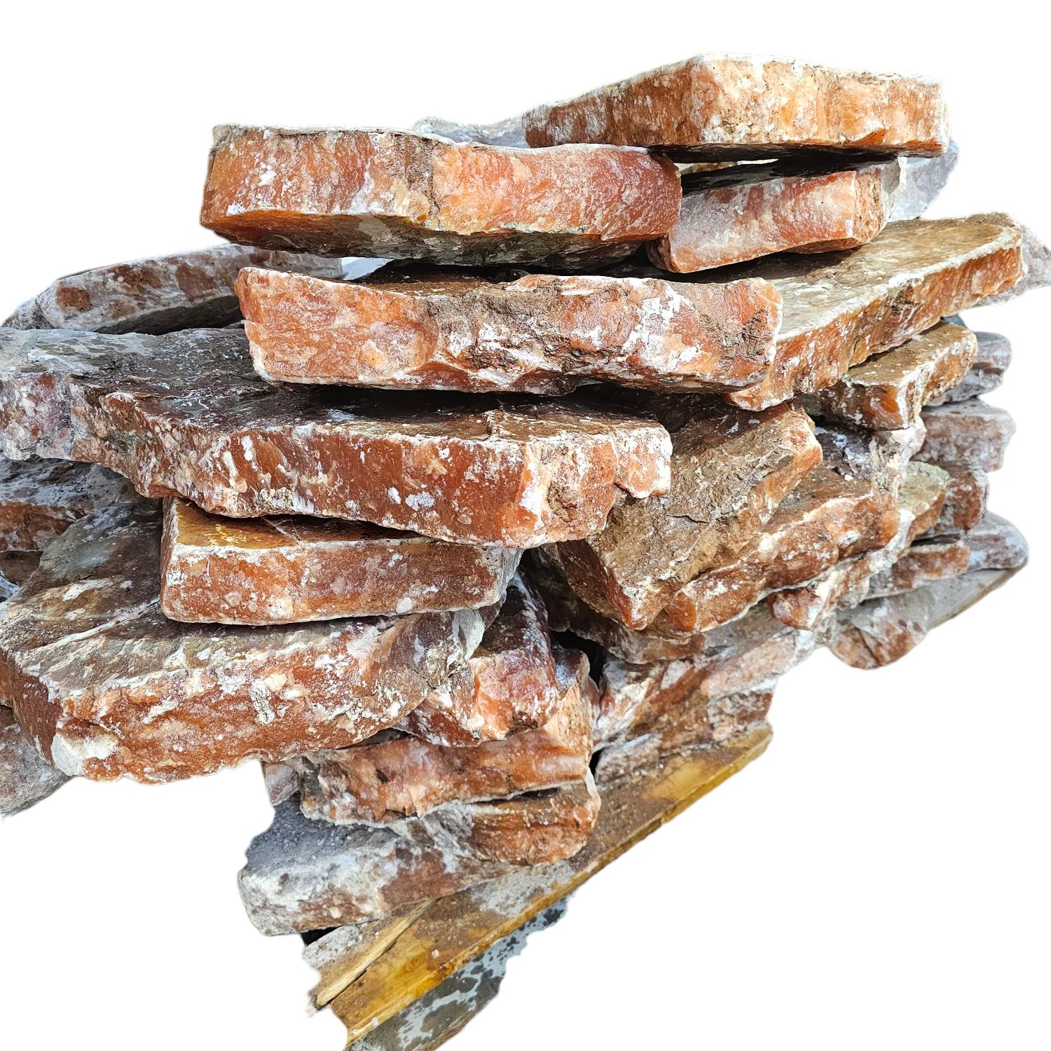 Translucent Red Orange Alabaster Per Pound