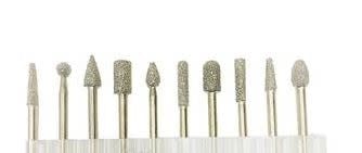 VTS Mini Diamond Burr Set - 10 Pc