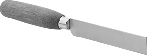 Wax Knife Flat Top 4in