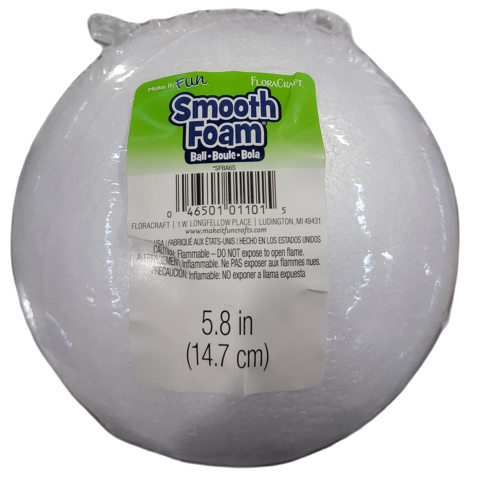 White Bead EPS Foam Ball Shapes - Image 10