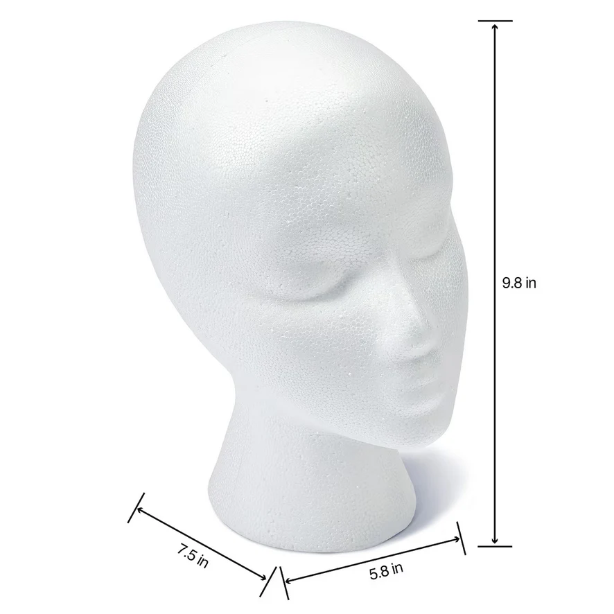 White Bead EPS Foam Heads - Image 4