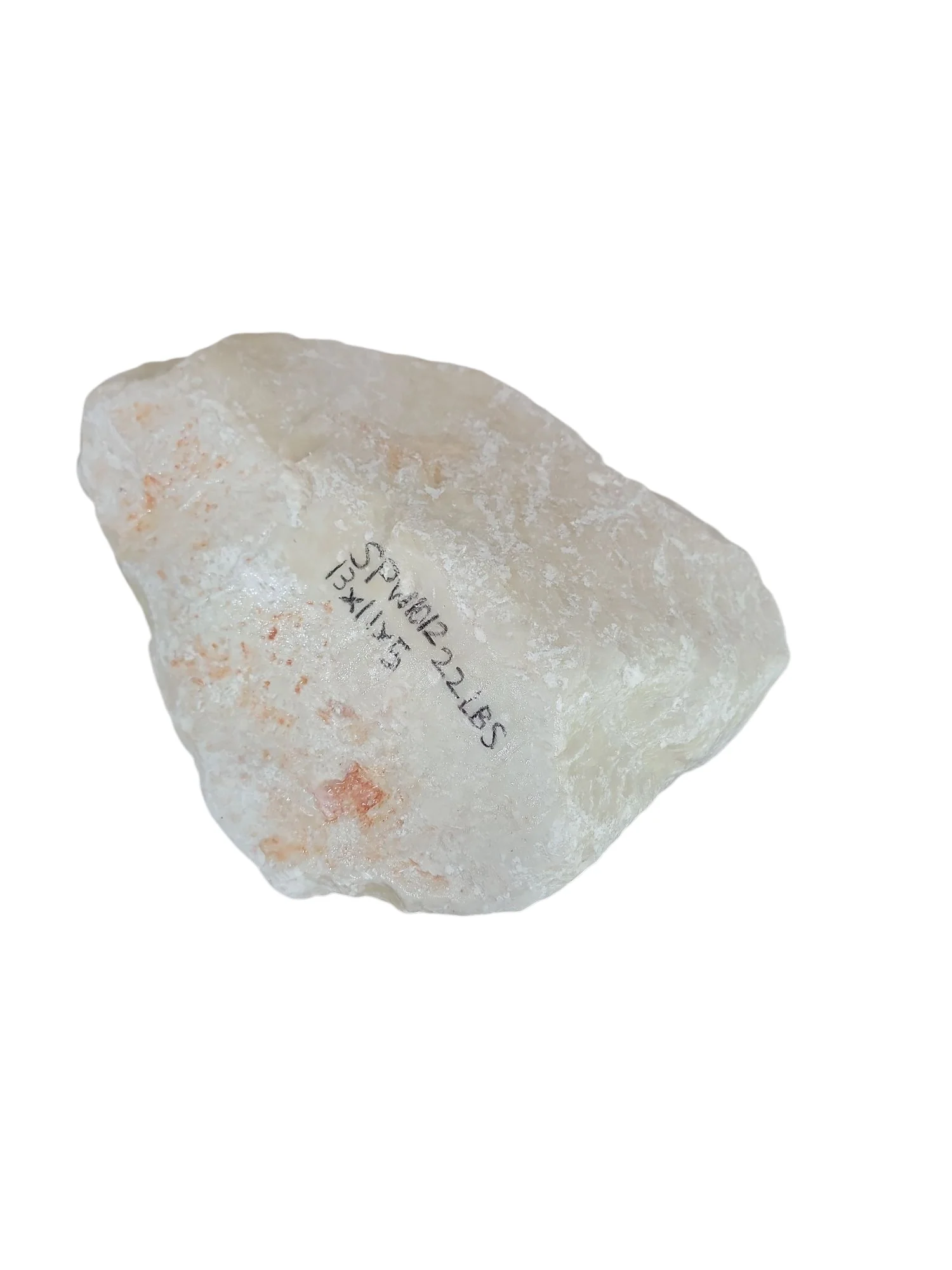White Soapstone 22lb 13x11x5 1012
