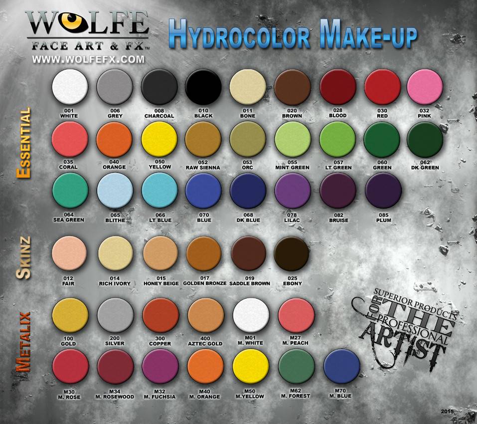 Hydrocolor Essentials 6 Color Palette - Image 2