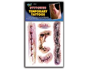 Stitches Temporary Tattoos - Image 2