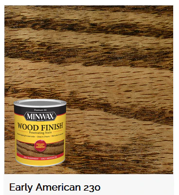 Wood Finish Early American 230 Quart