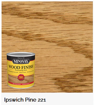 Wood Finish Ipswich Pine 221 Quart